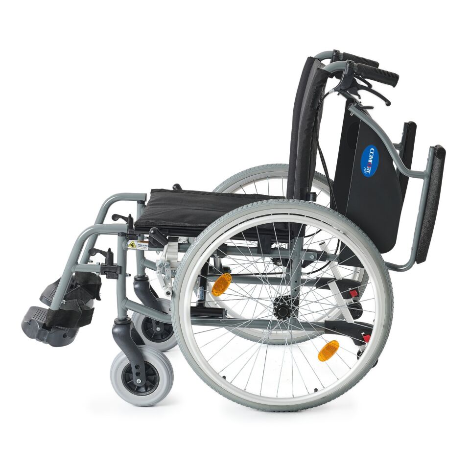 Comfort Plus DM-317 45-50 cm Hafif Alüminyum Özellikli Tekerlekli Sandalye