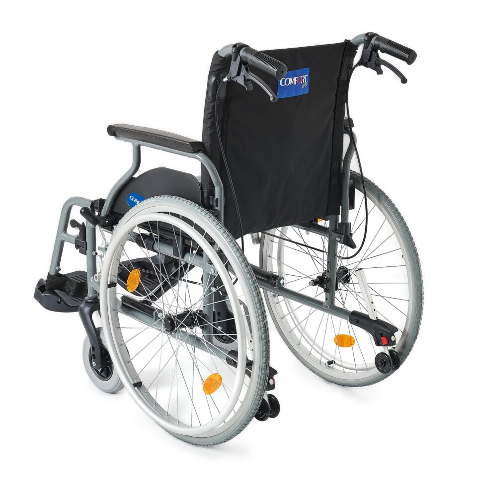 Comfort Plus DM-317 45-50 cm Hafif Alüminyum Özellikli Tekerlekli Sandalye