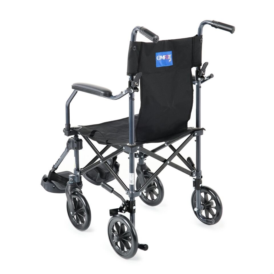 Comfort Plus DM-304 Transfer Portatif Tekerlekli Sandalye (Taşıma Çantalı)