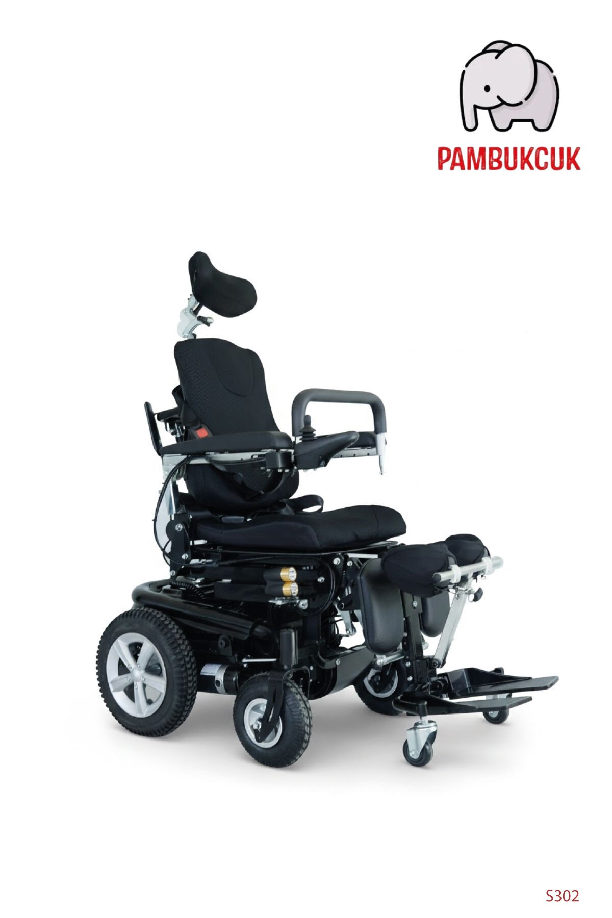 Scuba S302 Ayağa Kaldıran Akülü Tekerlekli Sandalye