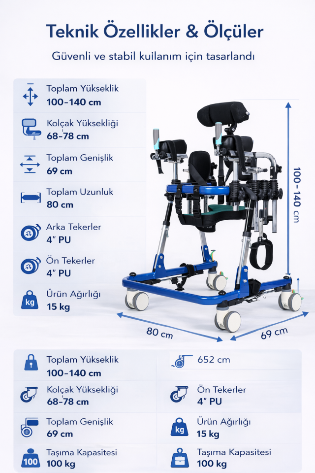 PR-910 Giat Trainer Walker-Yürüteç