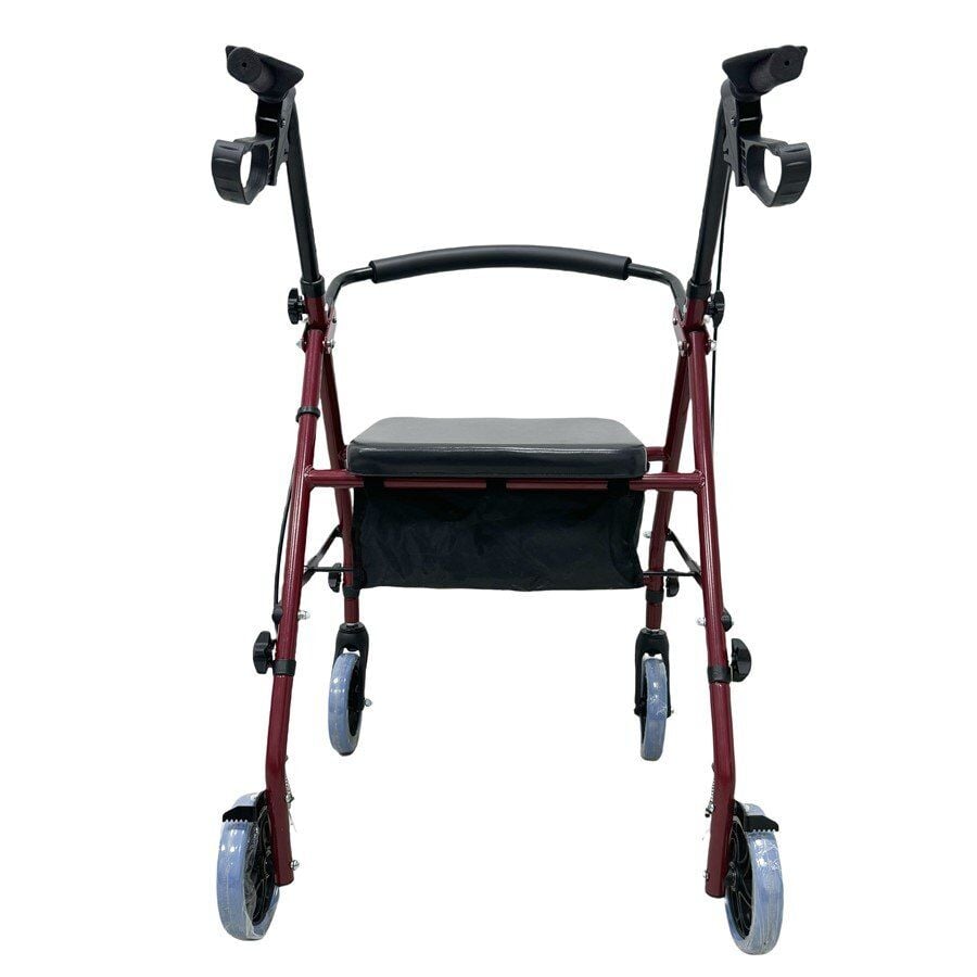 PR-880 Katlanır Alüminyum Çantalı  Rollatör Yürüteç