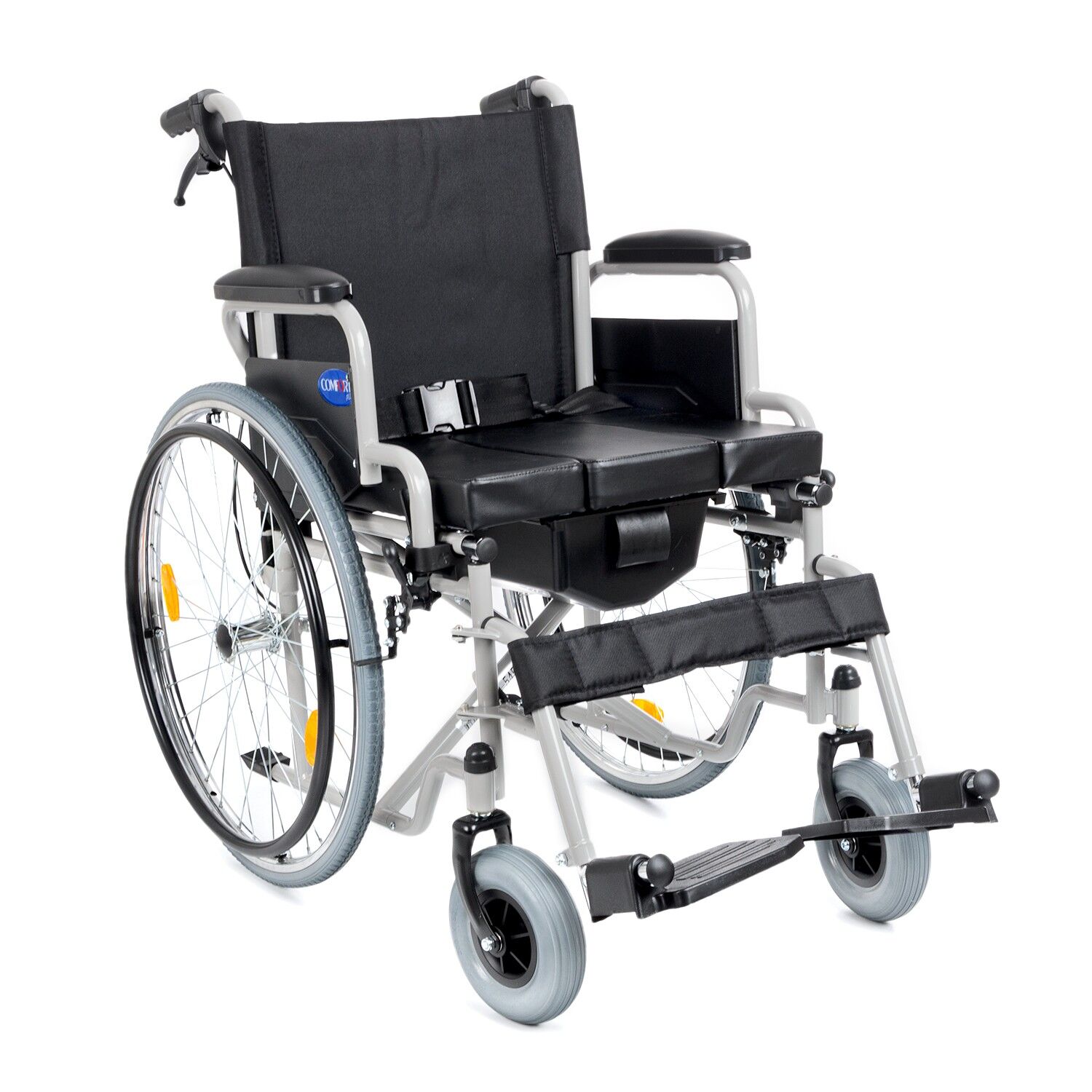 Comfort Plus DM-545 45cm Tuvalet WC Özellikli Tekerlekli Sandalye