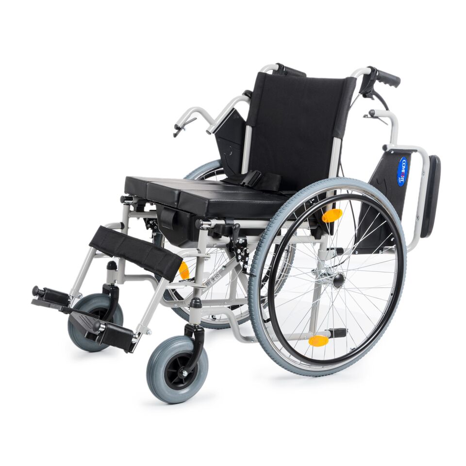 Comfort Plus DM-545 45cm Tuvalet WC Özellikli Tekerlekli Sandalye