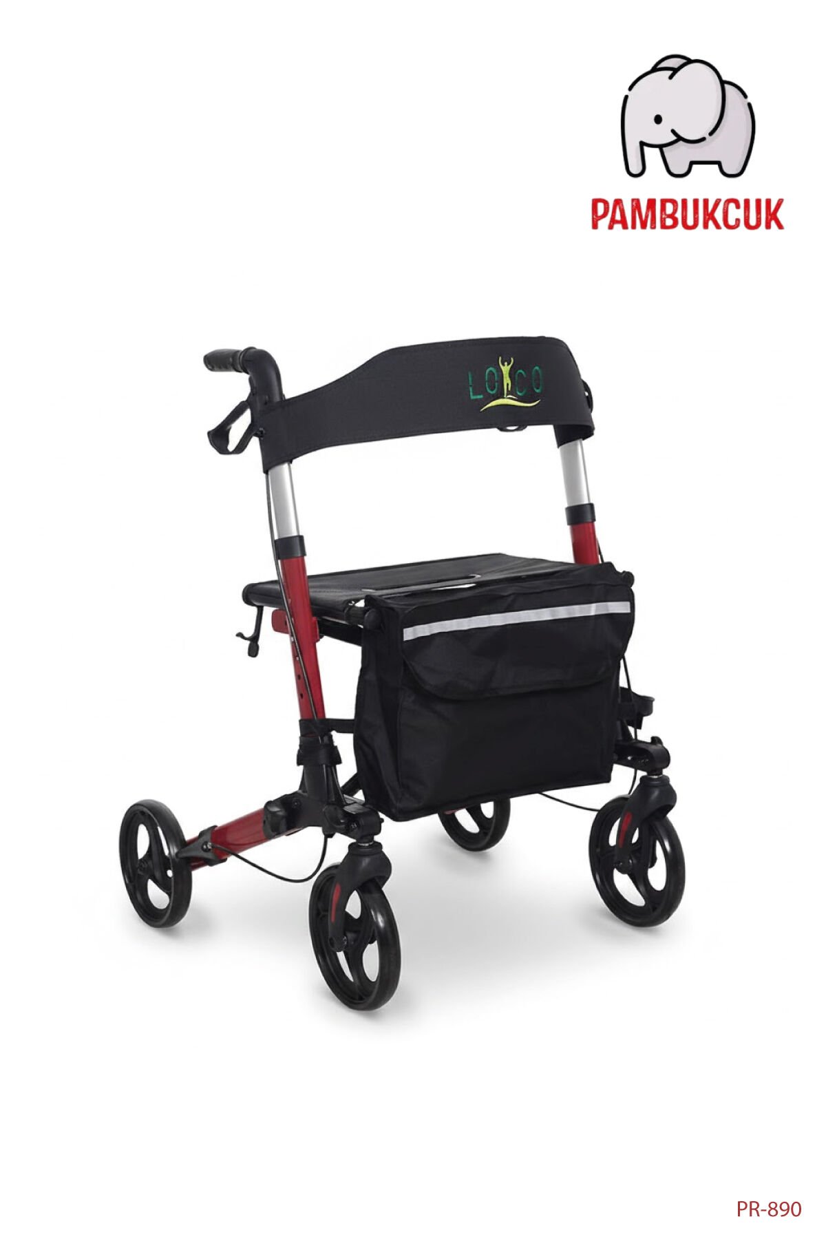 Alüminyum Lüx Rolatör Walker Yürüteç PR-890