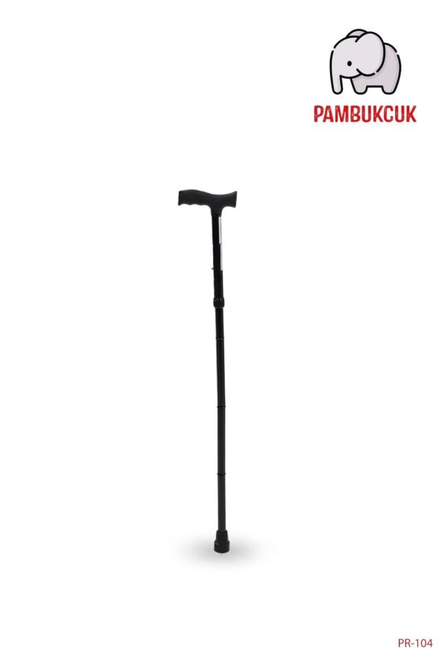 PR-104 Alüminyum Katlanır Baston (Siyah)