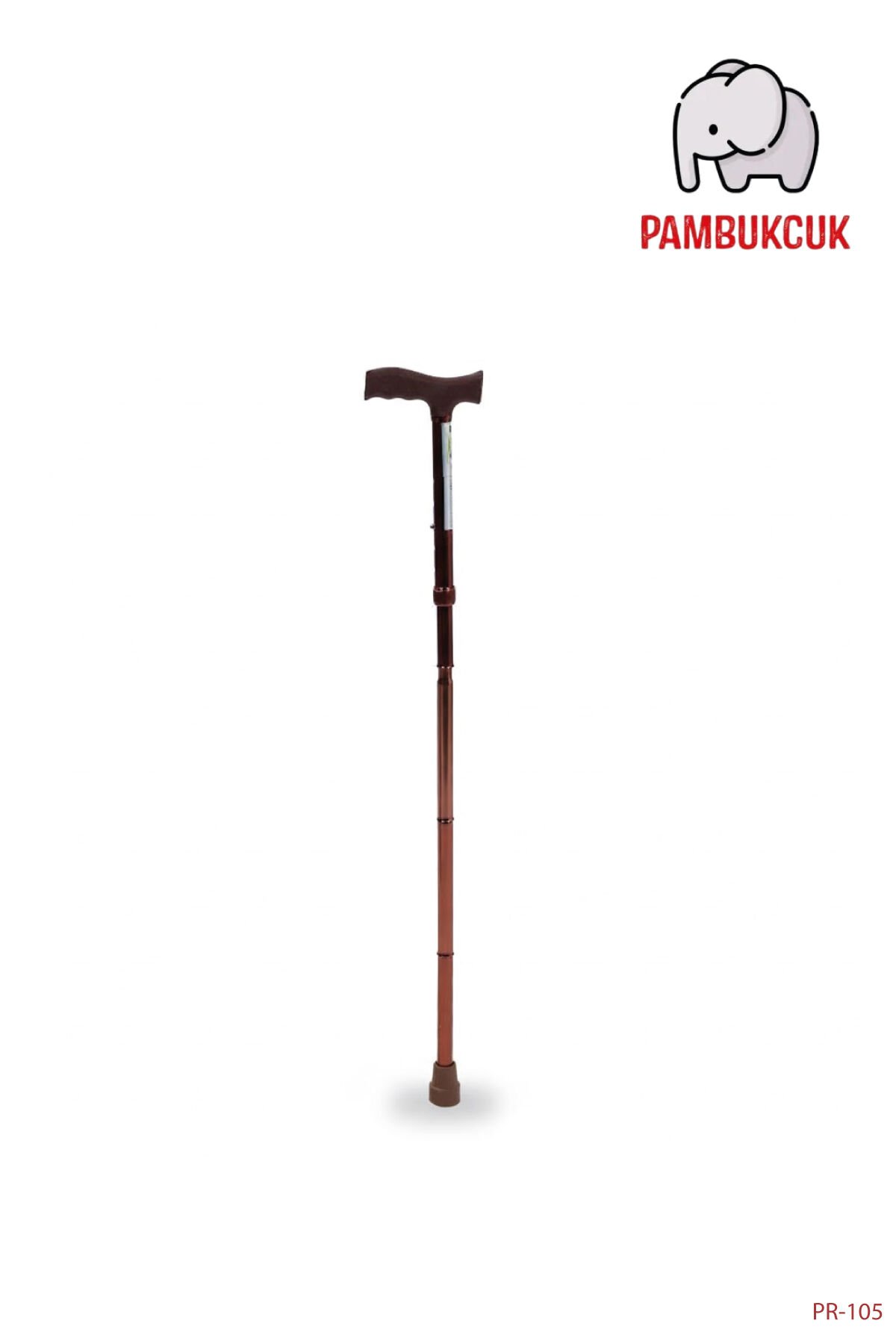 PR-105 Alüminyum Katlanır Baston (Bronz)