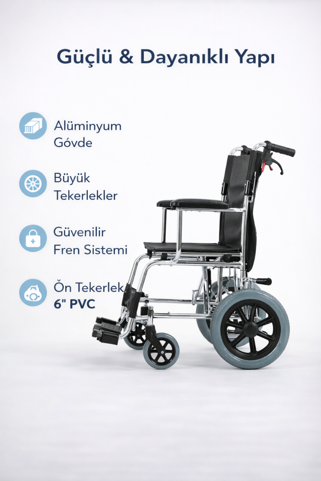 Golfi G501 Alüminyum Transfer Sandalyesi