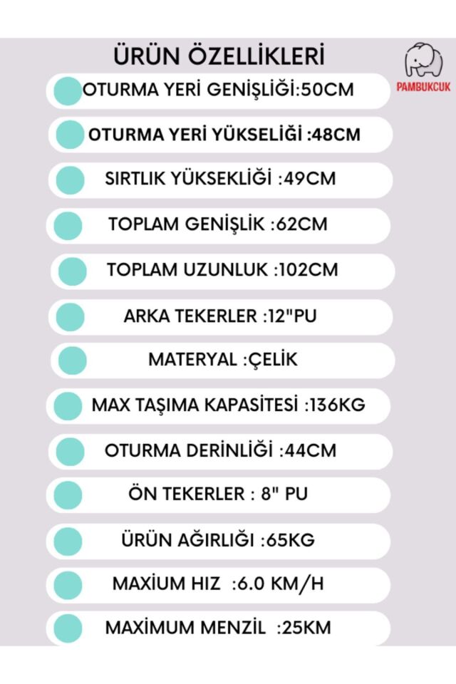 Jetty JT-200 Fonksiyonel Akülü Tekerlekli Sandalye