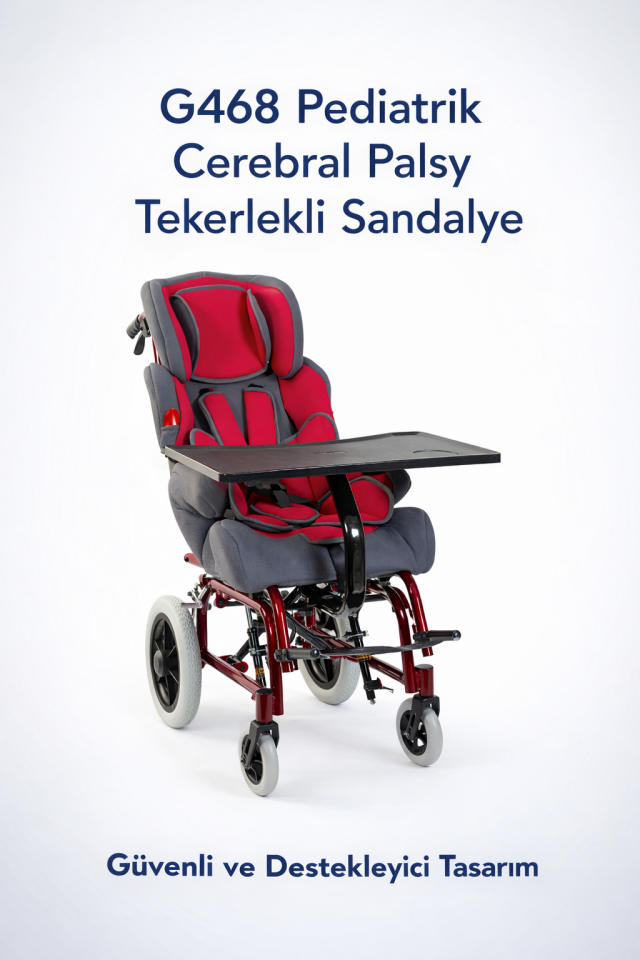 Golfi G468 Pediatrik (Çocuk) Cerebral Palsy Tekerlekli Sandalye