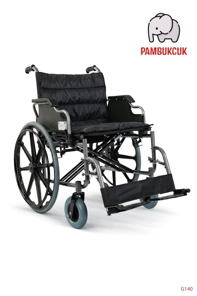 Golfi G140 Standart Manuel Bariatrik Tekerlekli Sandalye