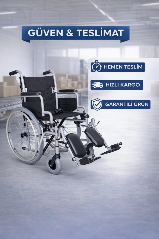 Golfi G131 Standart Manuel Tekerlekli Sandalye