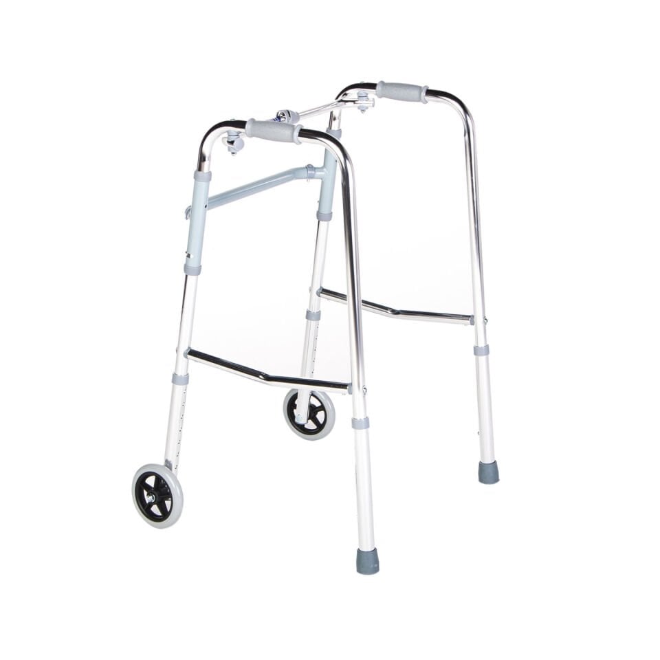 Comfort Plus KY912L Tekerlekli Alüminyum Walker İthal