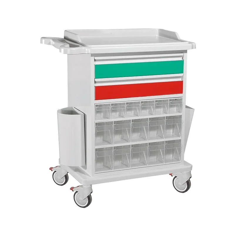 Pambukcuk İlaç ve Pansuman Arabası İki Çekmeceli