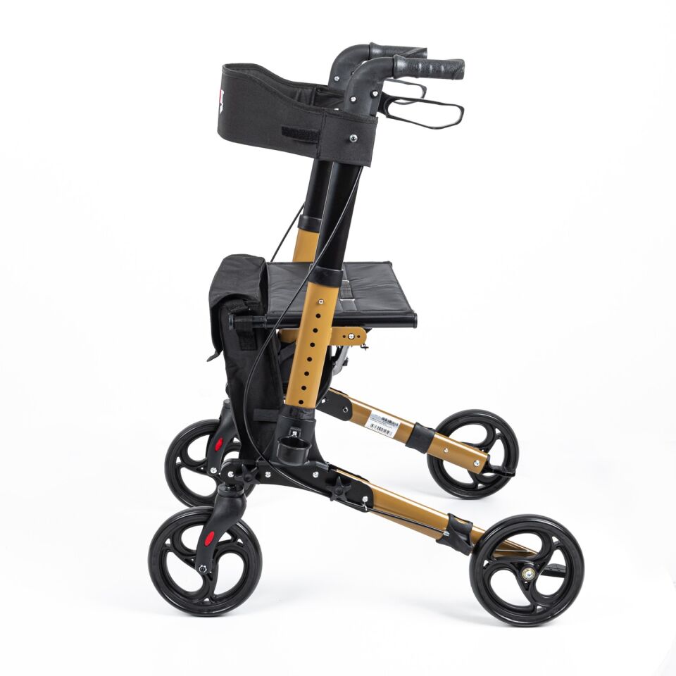 Comfort Plus DM-9102 Kahverengi Lüx Alüminyum Rolatör