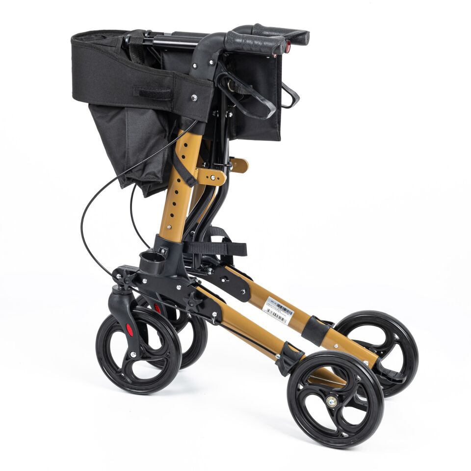 Comfort Plus DM-9102 Kahverengi Lüx Alüminyum Rolatör