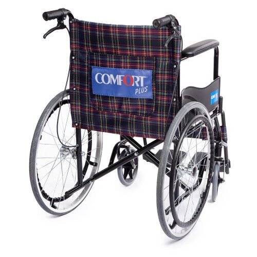 Comfort Plus KY809BJ Ekose Özellikli Tekerlekli Sandalye