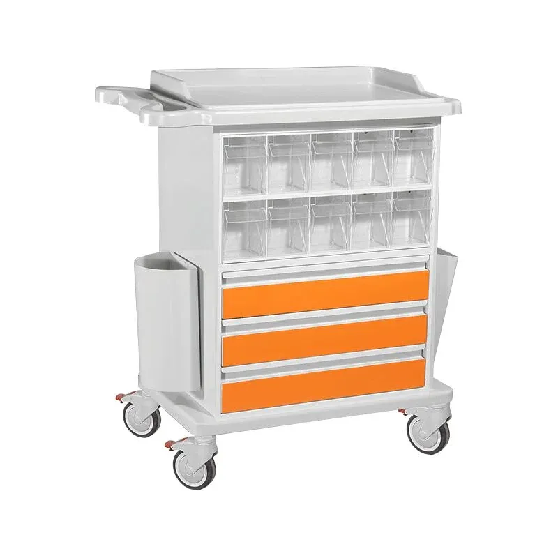 Pambukcuk 3 Çekmeceli İlaç ve Pansuman Arabası E-258