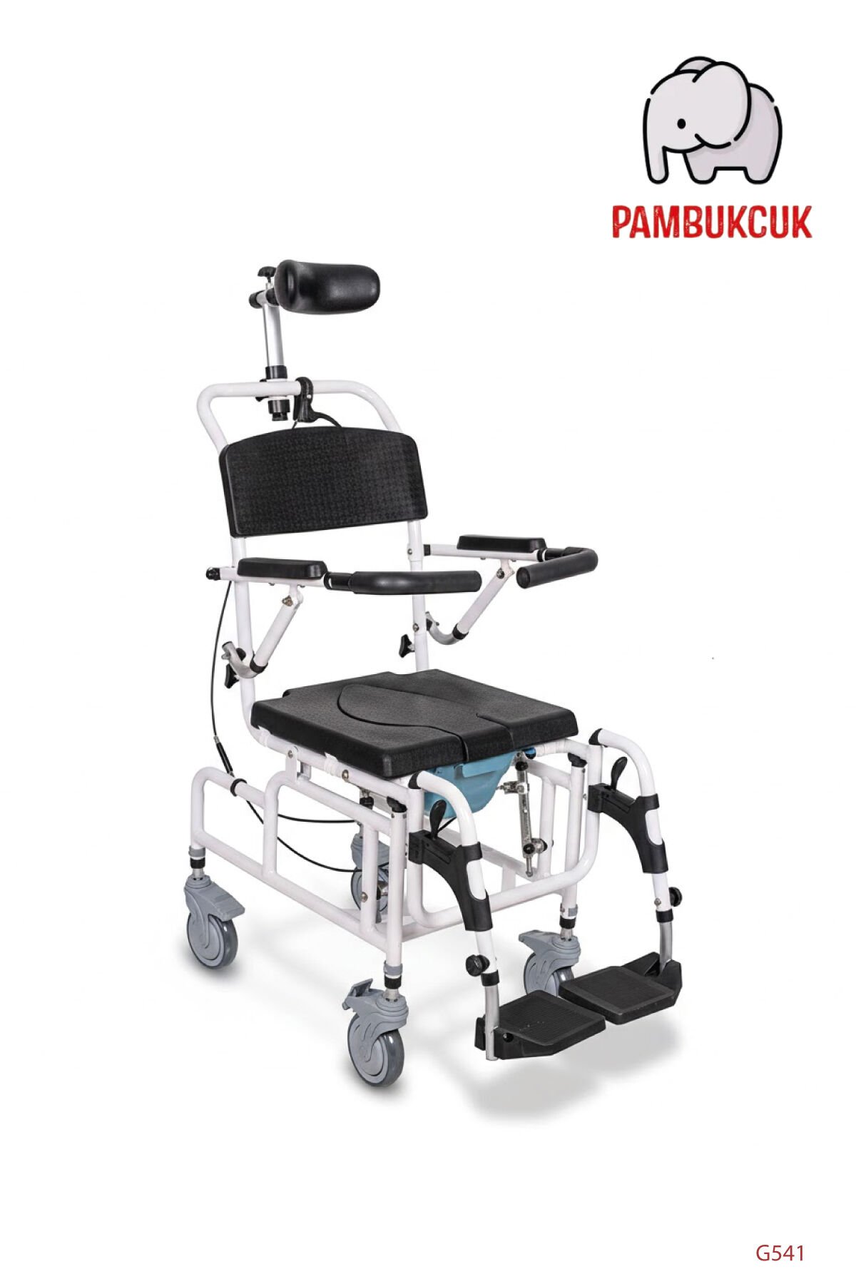 Golfi G541 Alüminyum Tilt Klozetli Banyo Sandalyesi