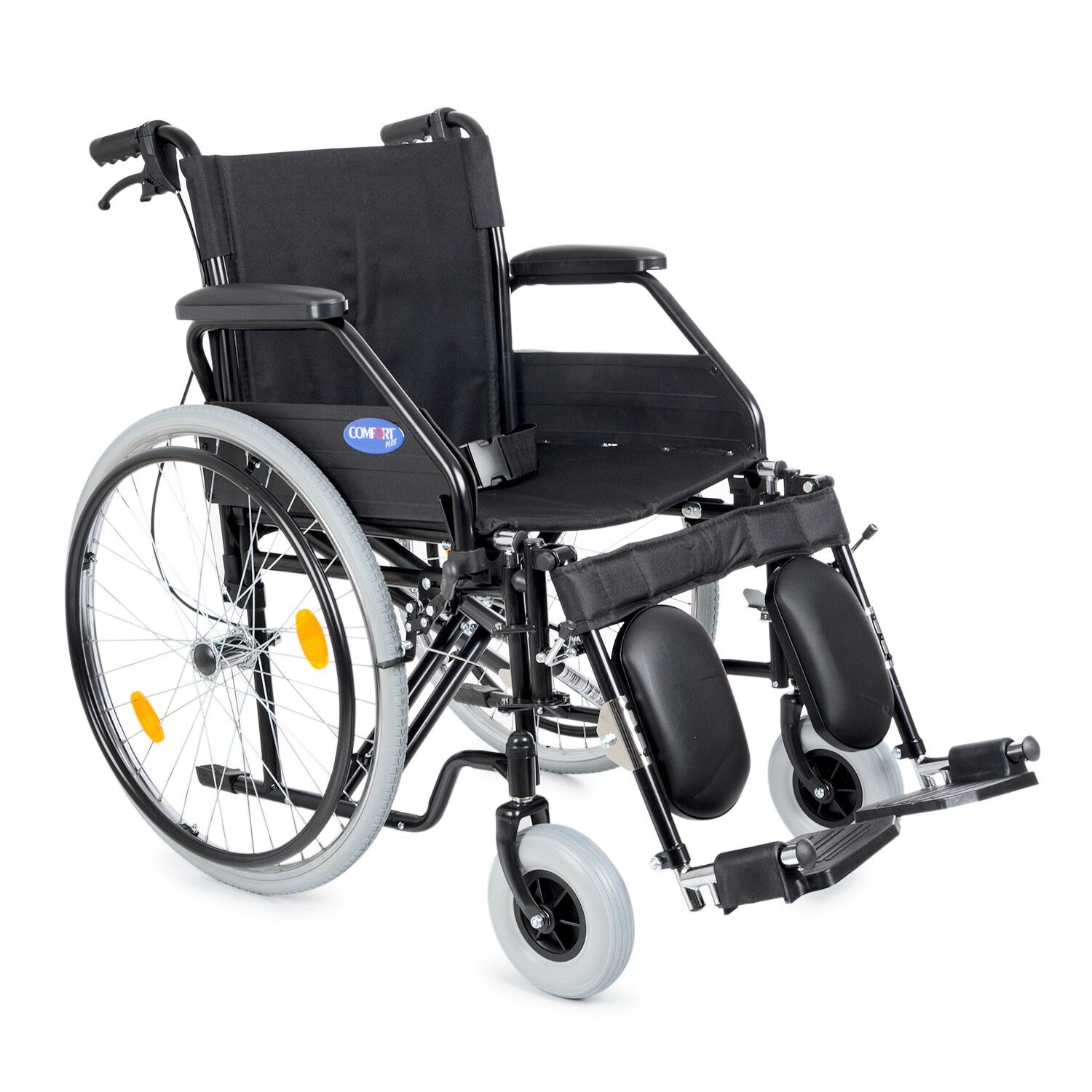 Comfort Plus DM-303  Standart Manuel Tekerlekli Sandalye (Özellikli,Baldır Destekli)
