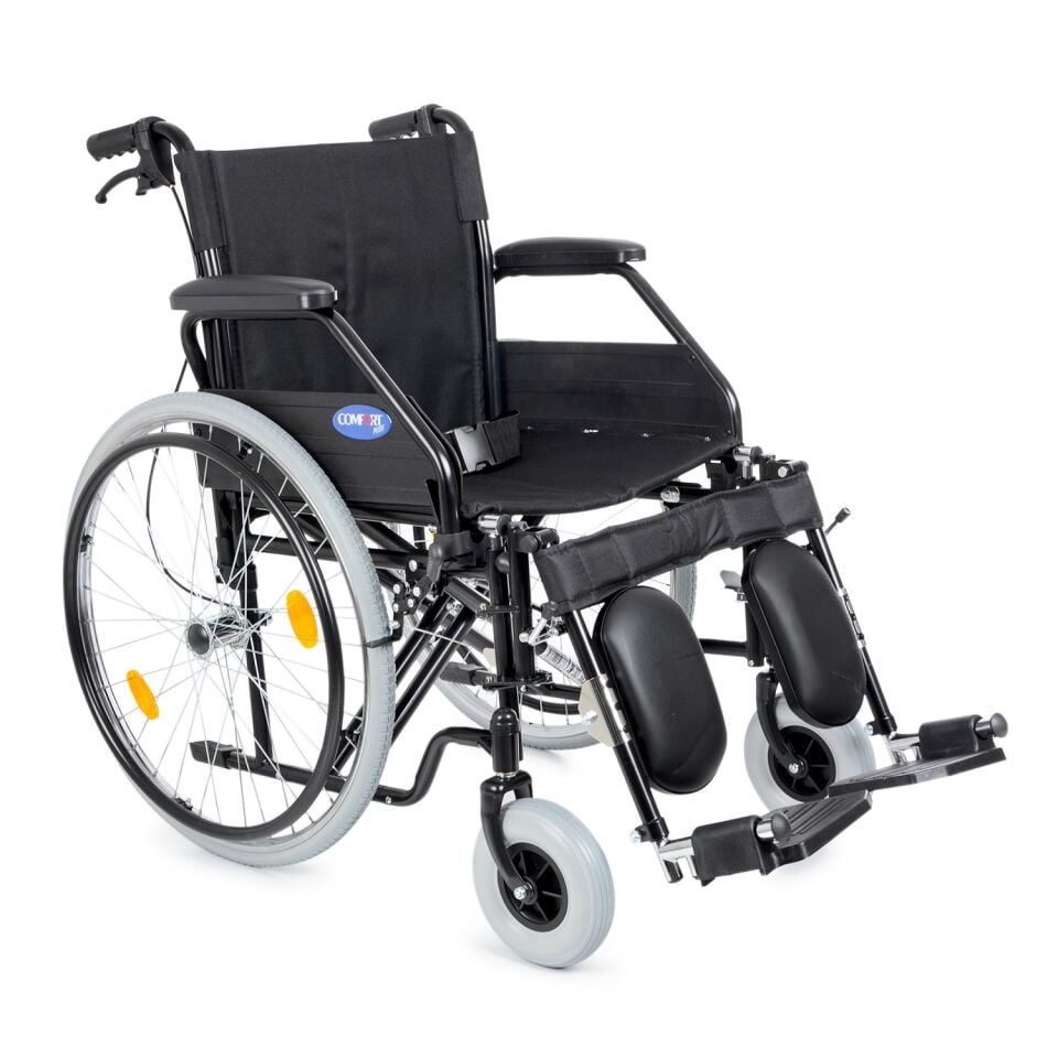 Comfort Plus DM-303  Standart Manuel Tekerlekli Sandalye (Özellikli,Baldır Destekli)