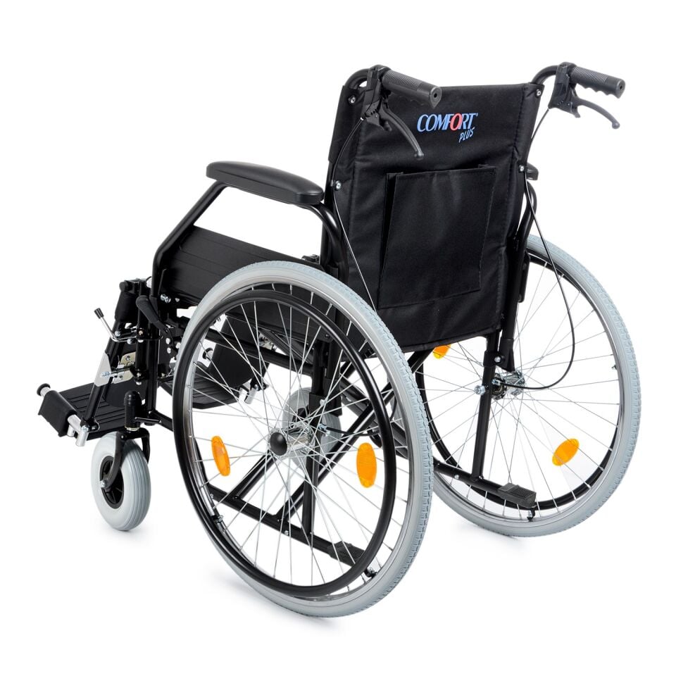 Comfort Plus DM-303  Standart Manuel Tekerlekli Sandalye (Özellikli,Baldır Destekli)