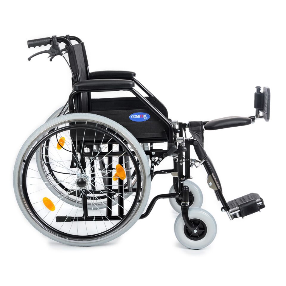 Comfort Plus DM-303  Standart Manuel Tekerlekli Sandalye (Özellikli,Baldır Destekli)