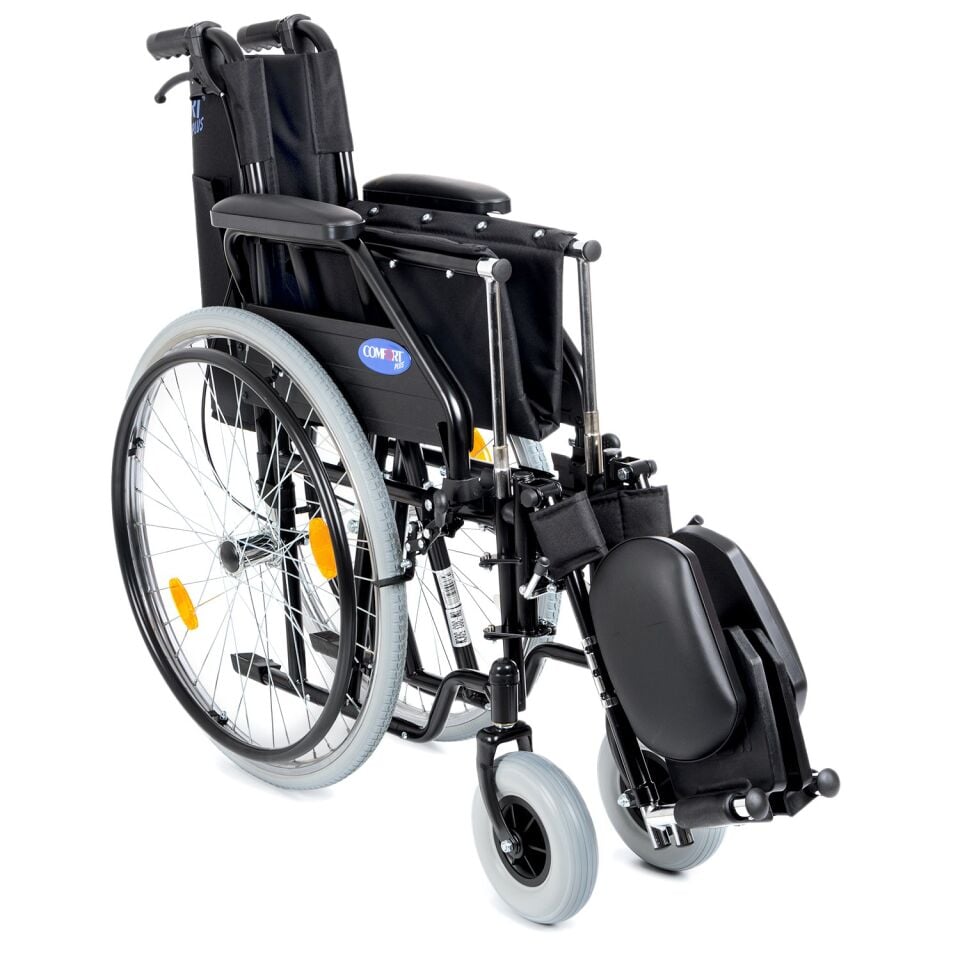 Comfort Plus DM-303  Standart Manuel Tekerlekli Sandalye (Özellikli,Baldır Destekli)