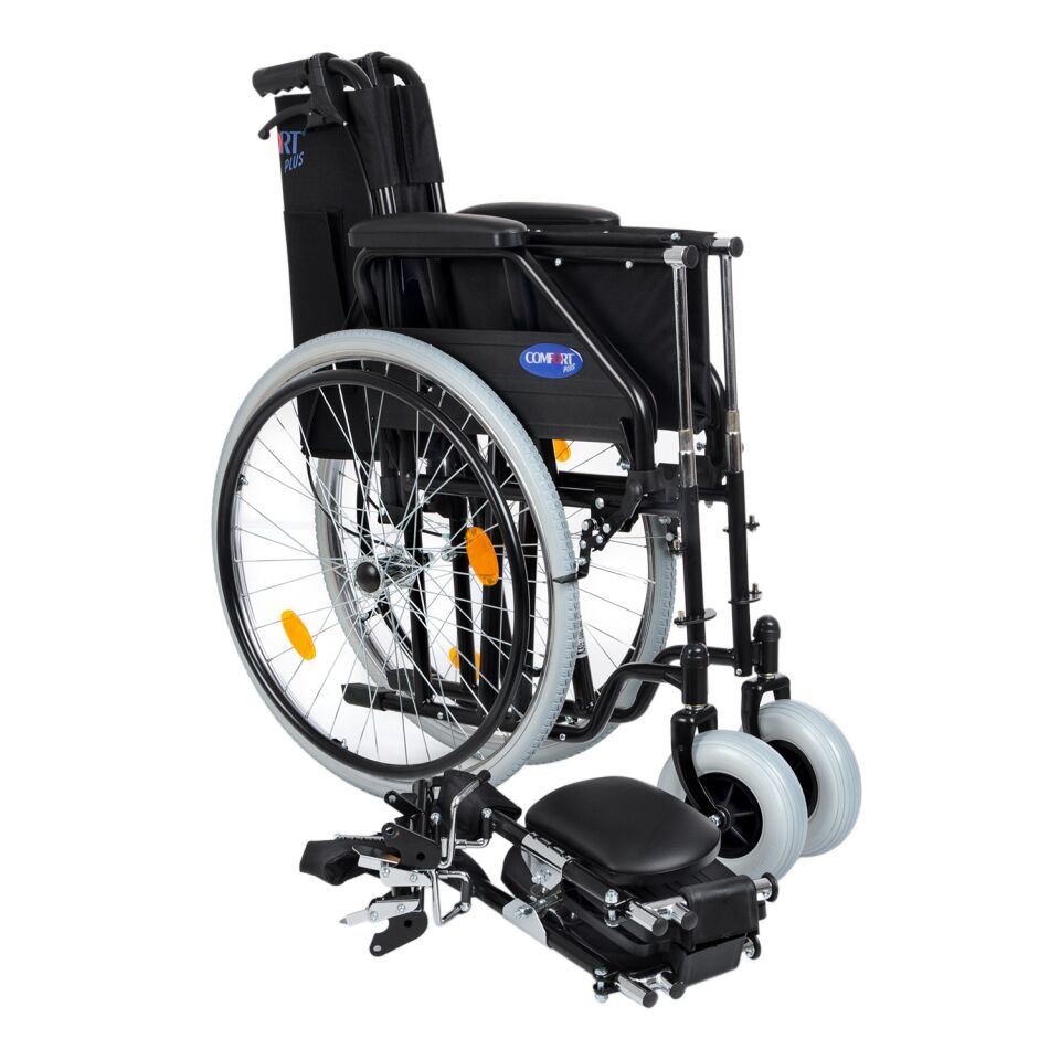 Comfort Plus DM-303  Standart Manuel Tekerlekli Sandalye (Özellikli,Baldır Destekli)