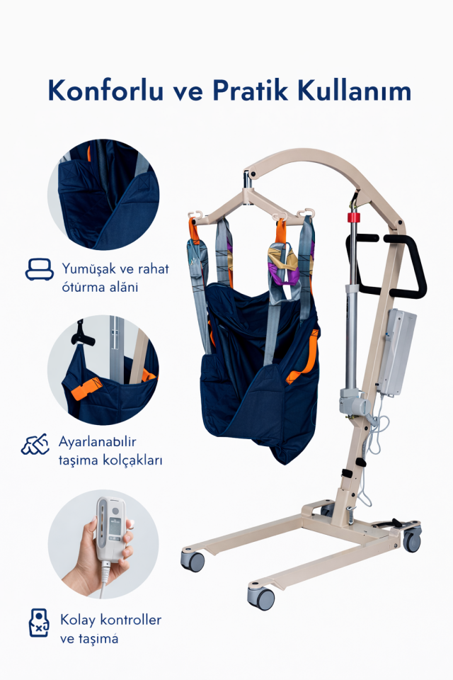 Golfi G580 Hasta Taşıma Lifti