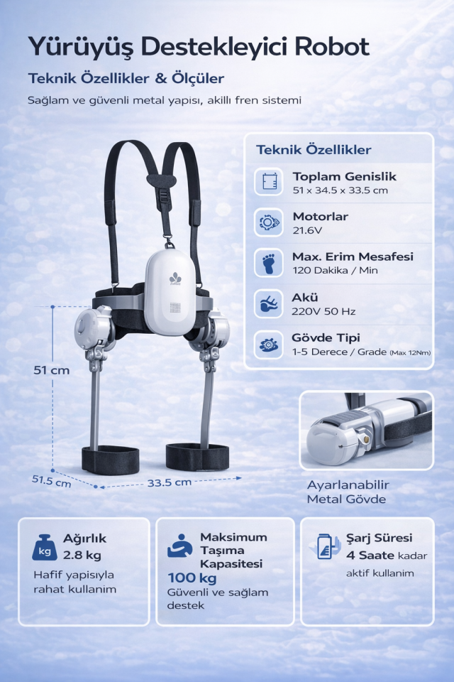Scuba S900 Yürüyüş Destekleyici Robot