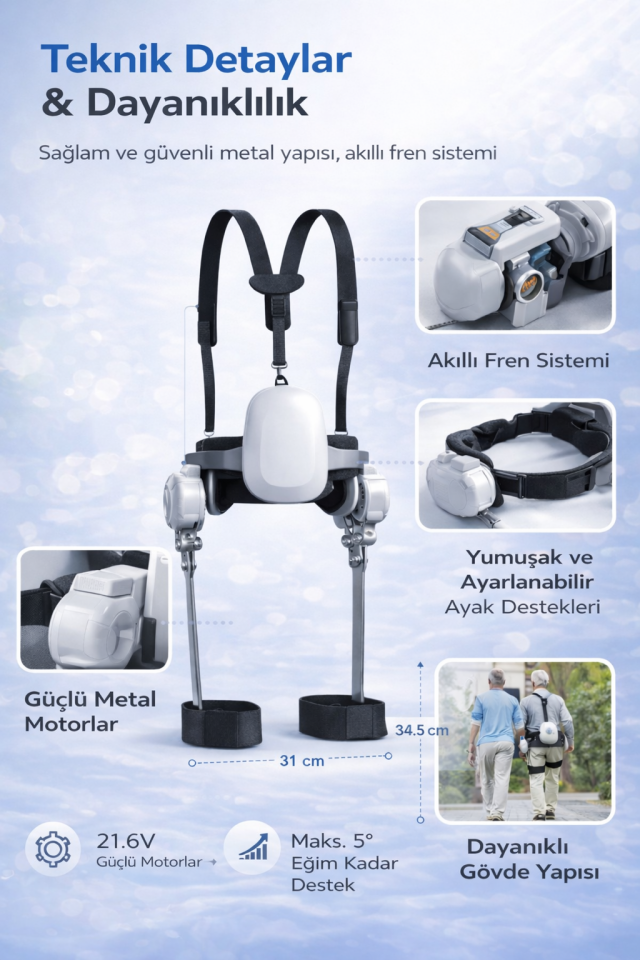 Scuba S900 Yürüyüş Destekleyici Robot