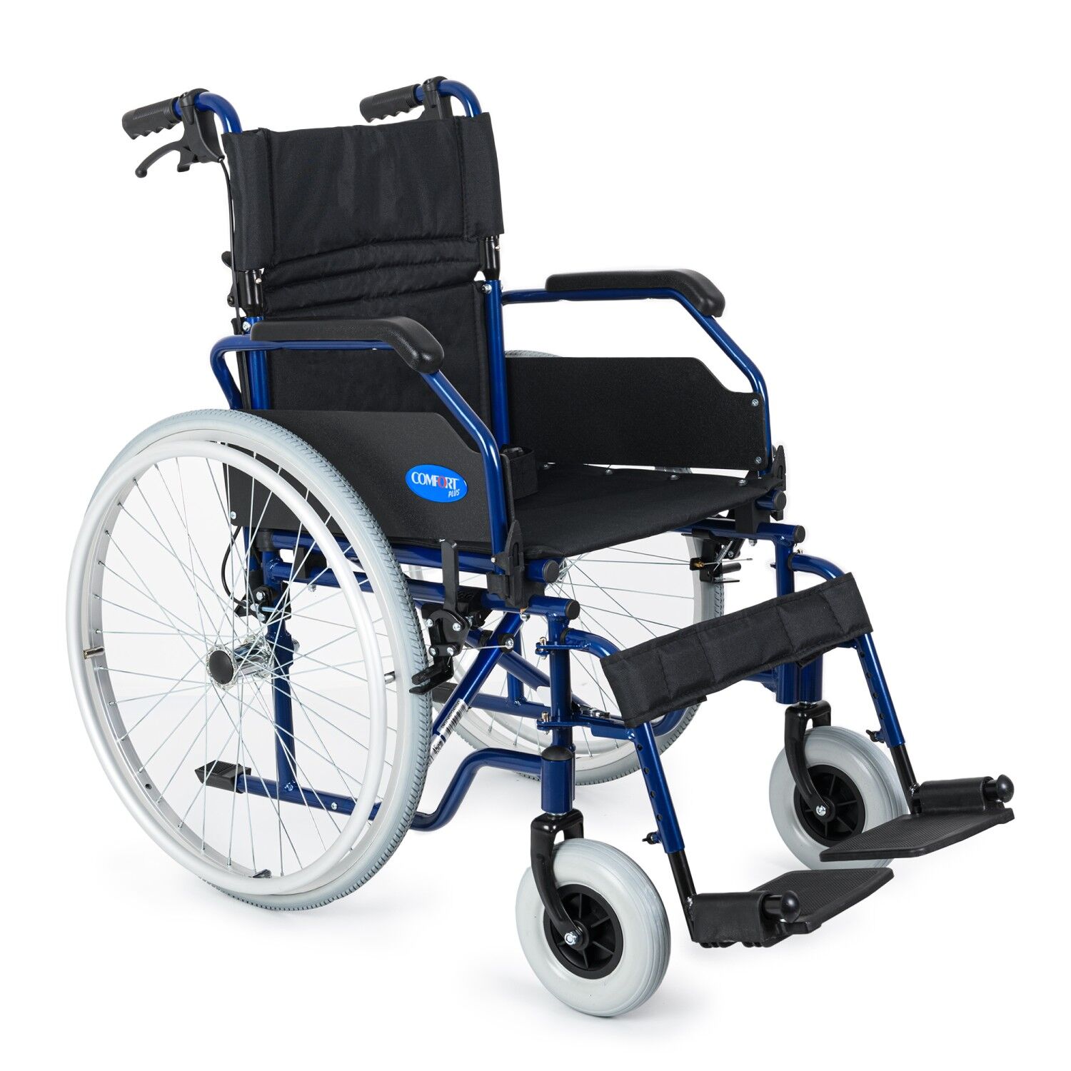 Comfort Plus DM-321  Lacivert Alüminyum Özellikli Tekerlekli Sandalye