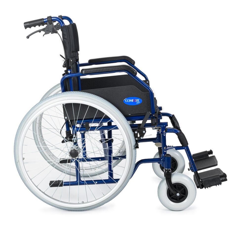 Comfort Plus DM-321  Lacivert Alüminyum Özellikli Tekerlekli Sandalye