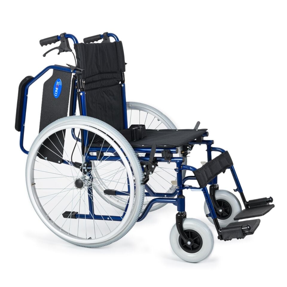 Comfort Plus DM-321  Lacivert Alüminyum Özellikli Tekerlekli Sandalye