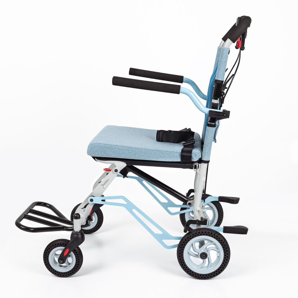 Comfort Plus DY01409LJ Mavi Transfer Tekerlekli Sandalye