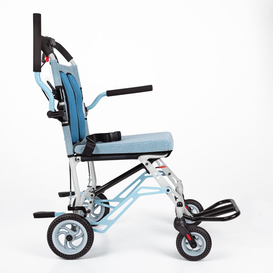 Comfort Plus DY01409LJ Mavi Transfer Tekerlekli Sandalye