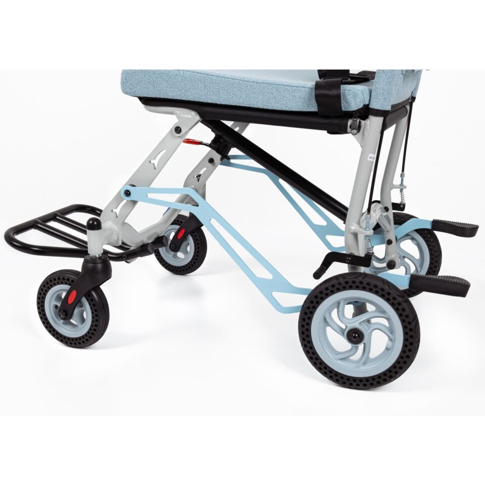 Comfort Plus DY01409LJ Mavi Transfer Tekerlekli Sandalye