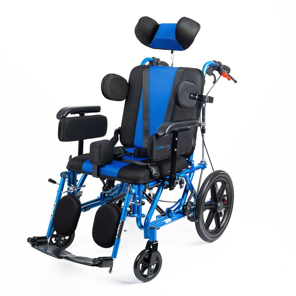 Comfort PLus DY01958LBCJ-44 Serebral Palsi Özellikli Yetişkin Tekerlekli Sandalye