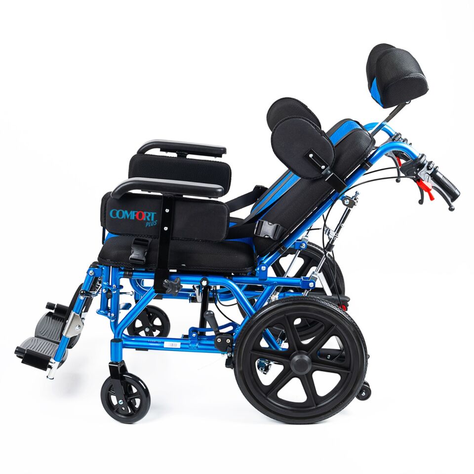Comfort PLus DY01958LBCJ-44 Serebral Palsi Özellikli Yetişkin Tekerlekli Sandalye