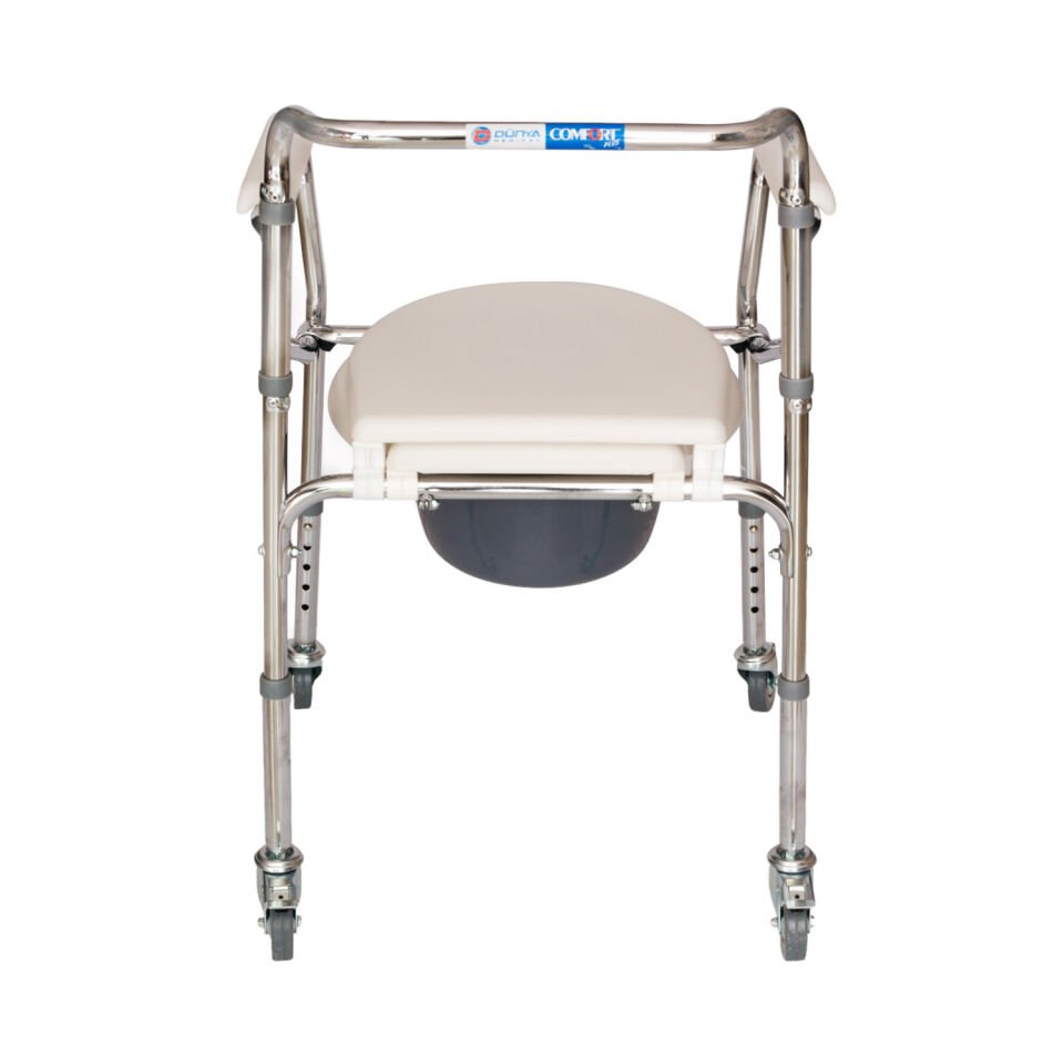 Comfort Plus DM696 Tekerlekli Kovalı Komot