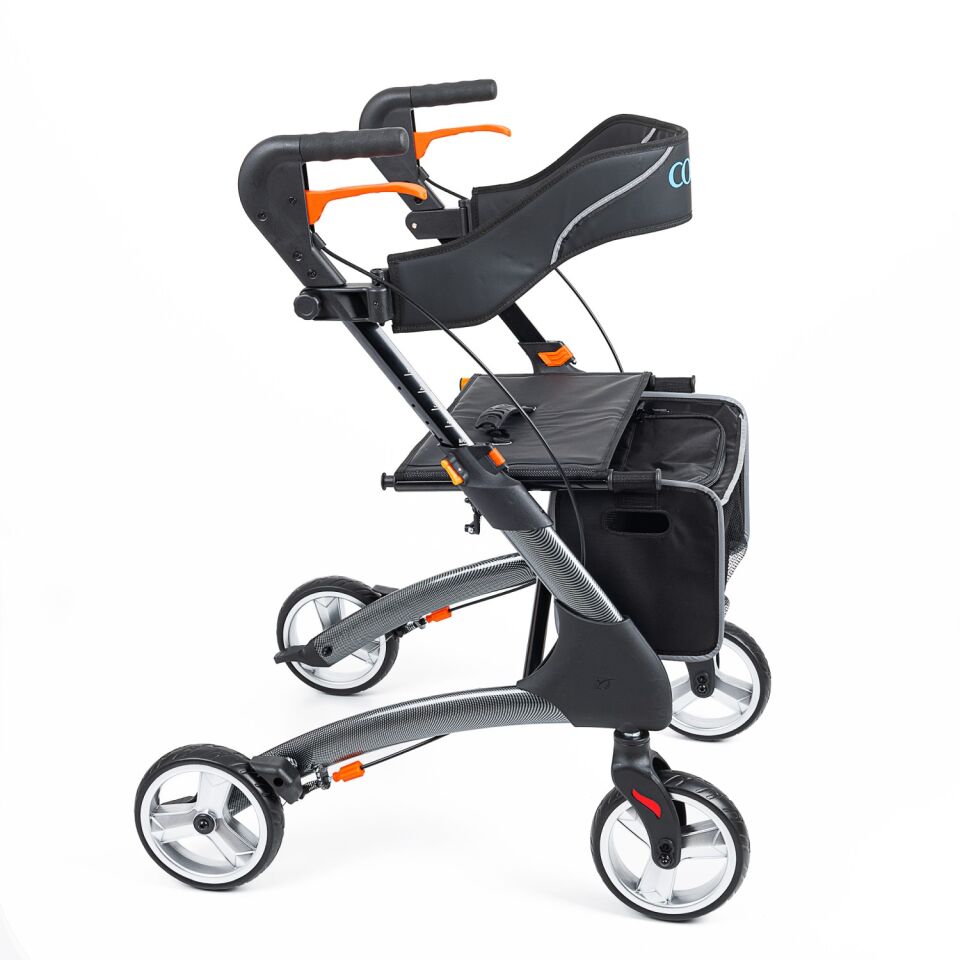 Comfort Plus DY049147L Desenli Aluminyum Rolatör (karbon deseni)