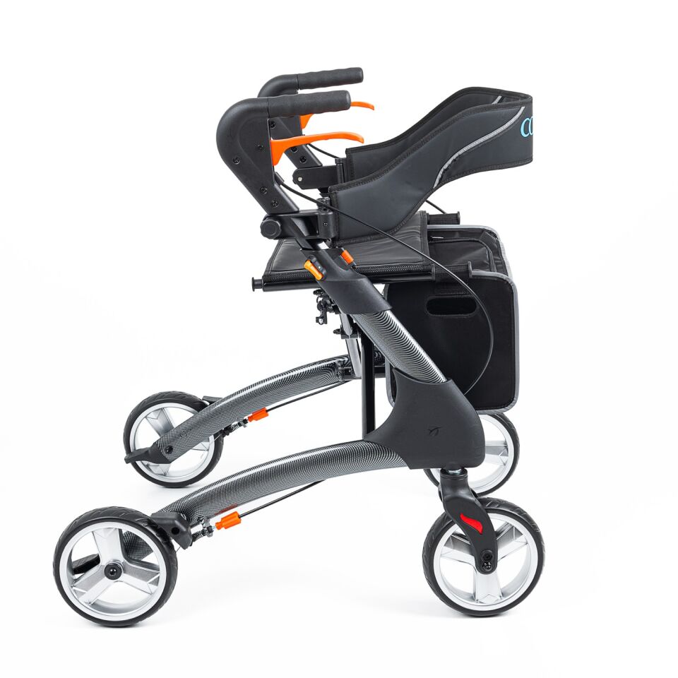 Comfort Plus DY049147L Desenli Aluminyum Rolatör (karbon deseni)