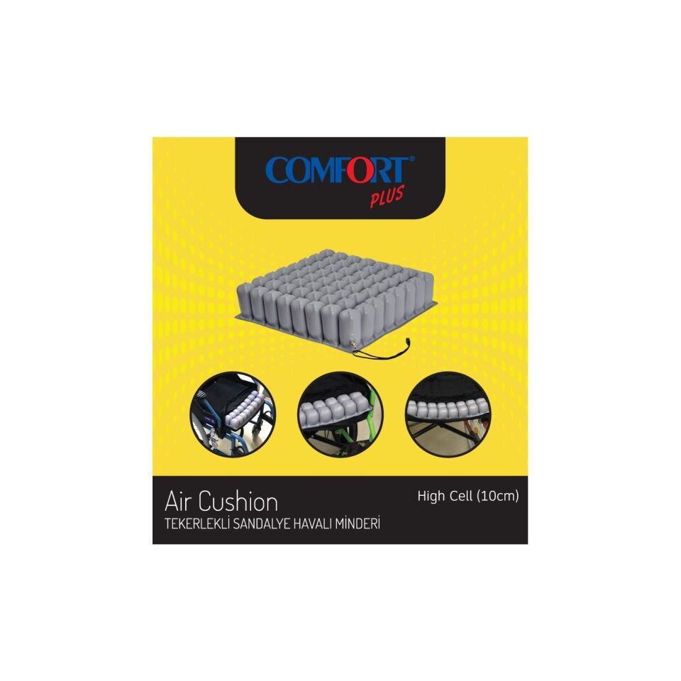 Comfort Plus DM-140 Havalı Oturma Minderi 40x40x10 cm
