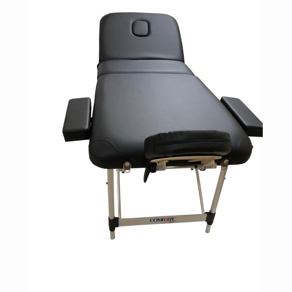 Comfort Plus Alüminyum Masaj Masası İthal 305-Siyah