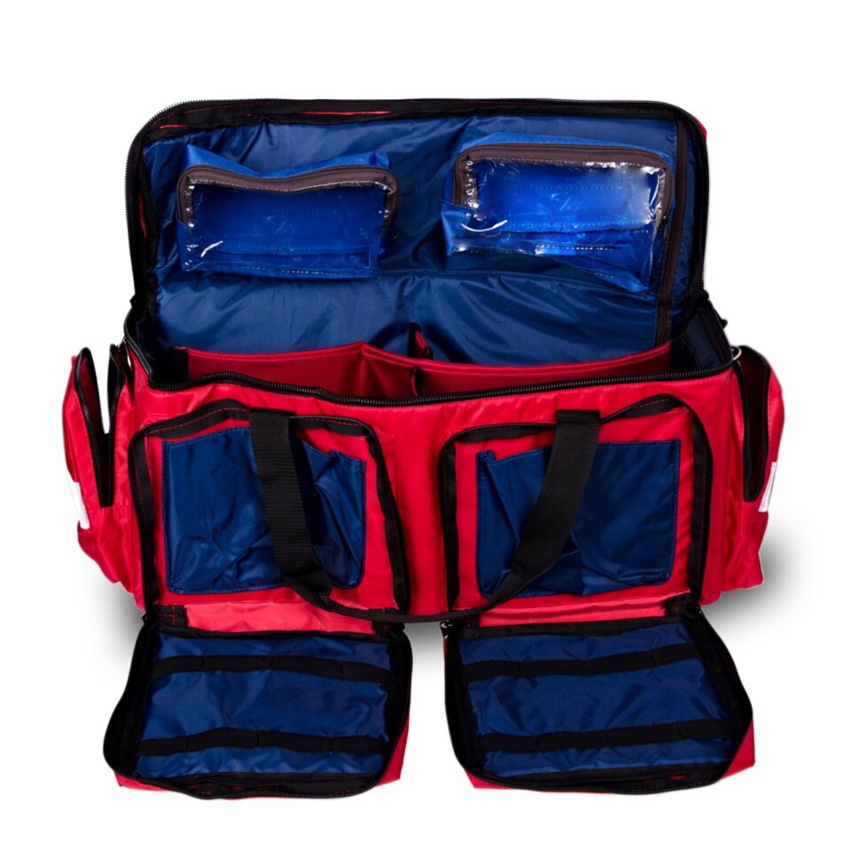 Comfort Plus İlk Yardım Çantası 2 Çepli Büyük Boy Kırmızı