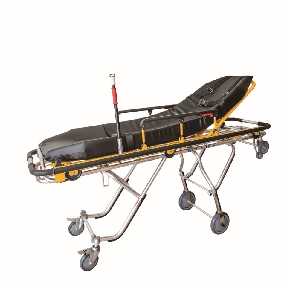 Comfort Plus Ambulans Sedyesi (Siyah Döşemeli)