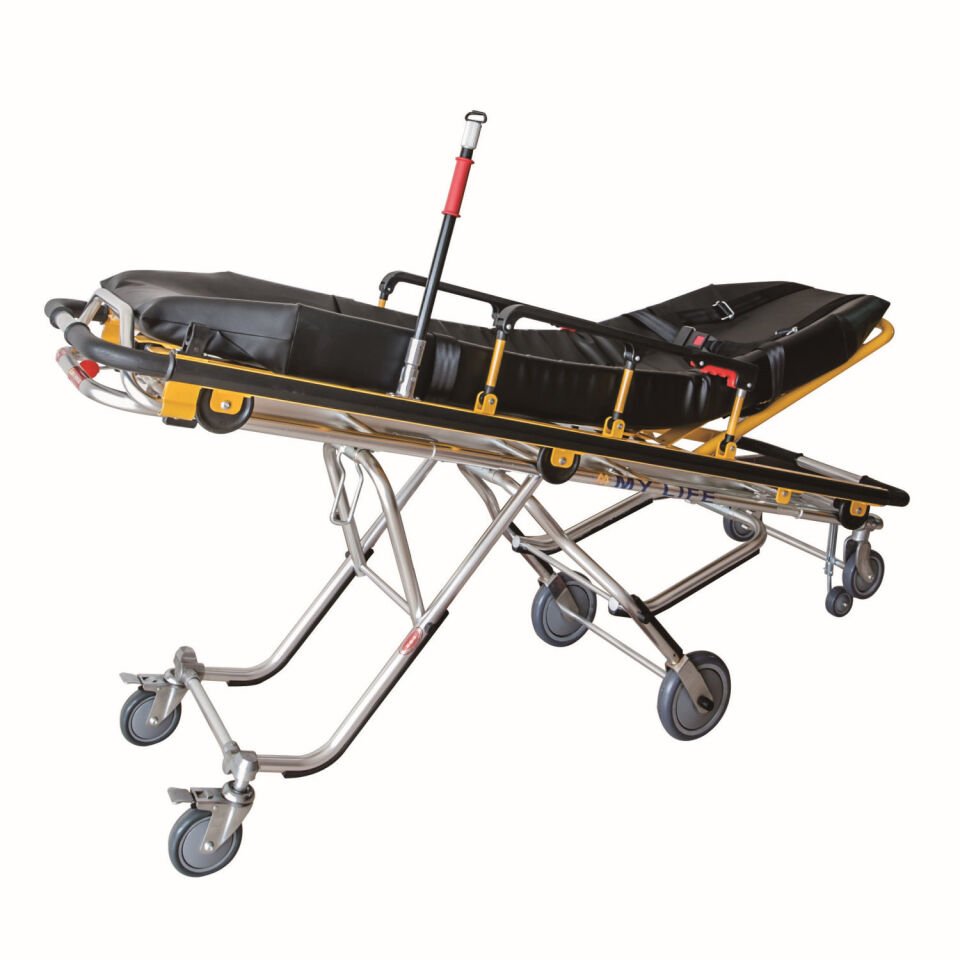 Comfort Plus Ambulans Sedyesi (Siyah Döşemeli)