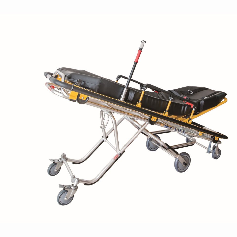 Comfort Plus Ambulans Sedyesi (Siyah Döşemeli)