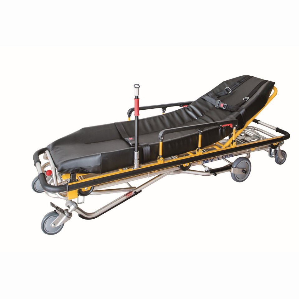 Comfort Plus Ambulans Sedyesi (Siyah Döşemeli)